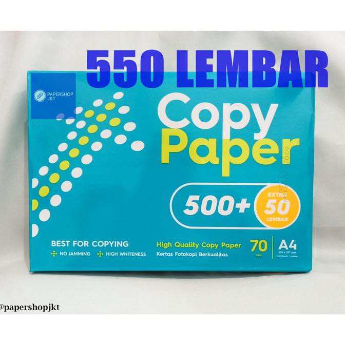 

Copy Paper A4 70gram / Paper Print / Kertas Fotokopi