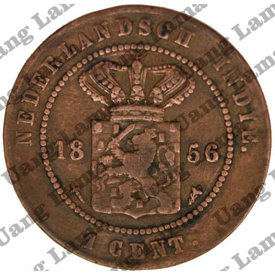Uang Kuno 1 Sen Murah Nederlandsch East Indie Willem 1800an