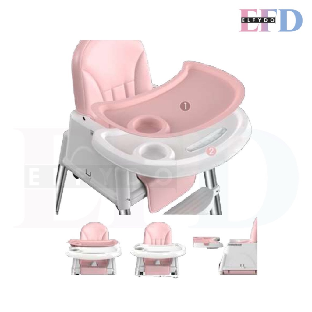 ELFYDO HL0257 Baby Chair Kursi Makan Bayi Multifungsi High Chair Fun Chair