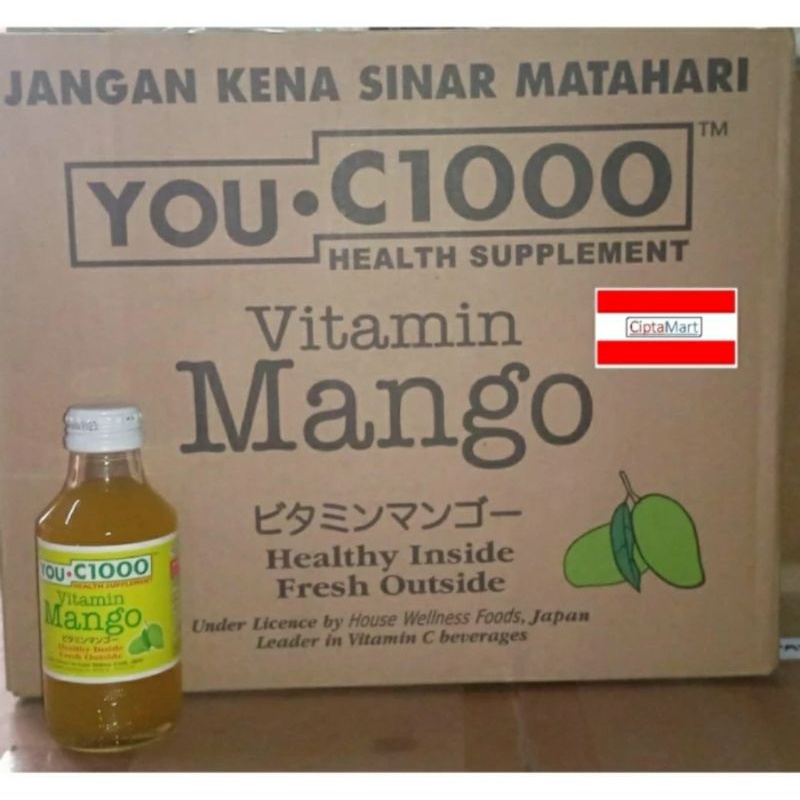 

YOUC1000 Vitamin Mango / Mangga 30 x 140 ml