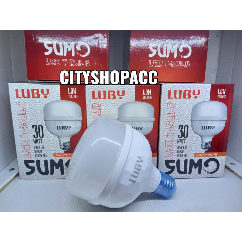 lampu LED luby SUMO 12w,16w,22w,30w,40w LED T-BULB