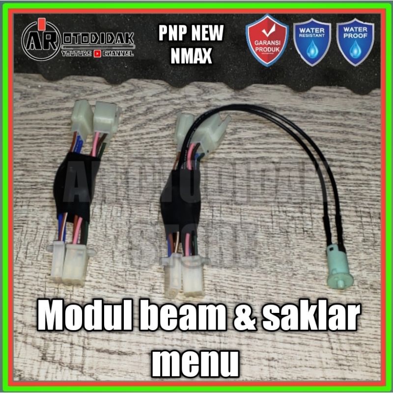 MODUL PASS BEAM &amp; MENU PNP ALL NEW NMAX &amp; ALL NEW AEROX