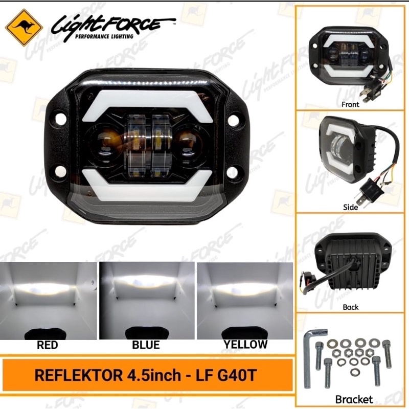 lampu led daymaker klx crf wr / headlamp klx crf wr
