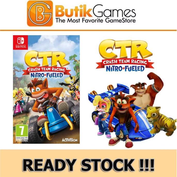 CTR Crash Team Racing Nitro Fueled Nintendo Switch