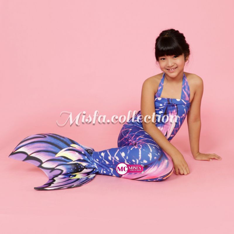 Mermaid Baju Duyung Baju Renang New Model Kostum Putri Duyung Anak Shopee Indonesia