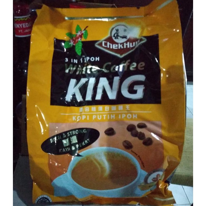 

Murah King White Coffee Kemasan 600Gr Isi 15X40Gr Chek Hup Kopi Instant Bergaransi