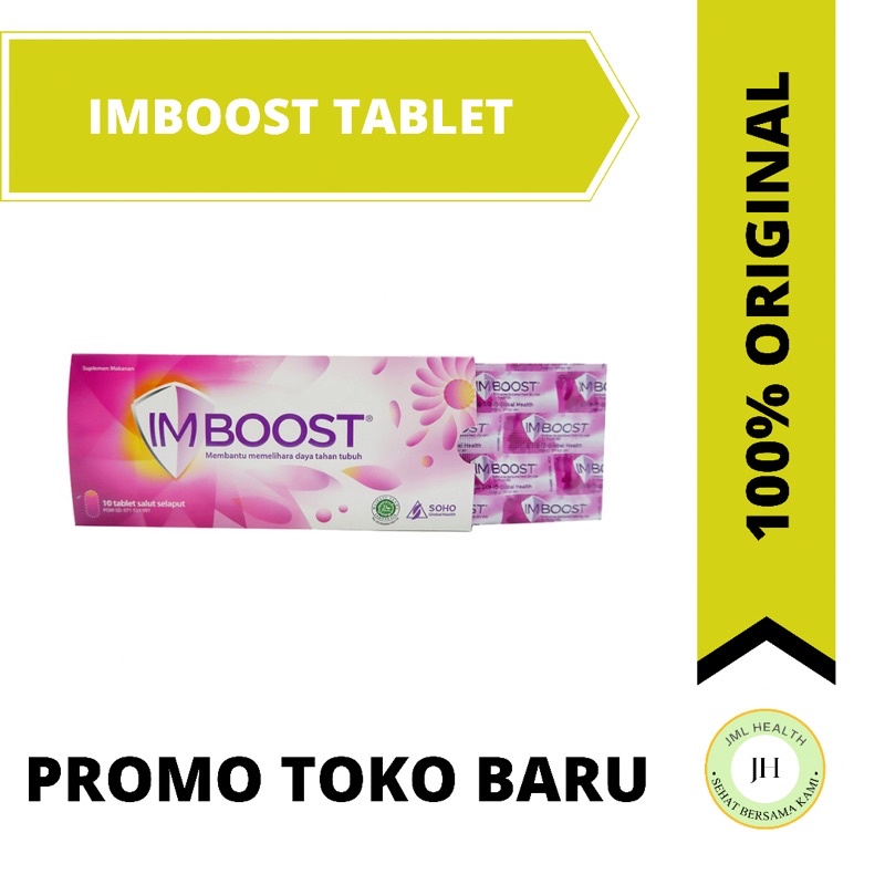 imboost tablet - suplemen makanan