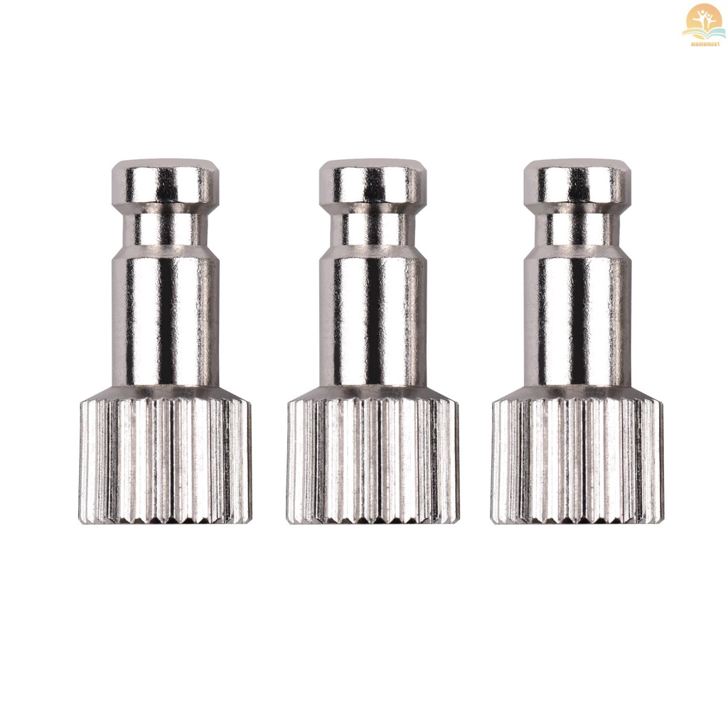 Airbrush Quick Disconnect Coupler Release Fitting 3pcs Male Fitting 1/4 Inch BSP Female Compatible with Paasche Airbrush