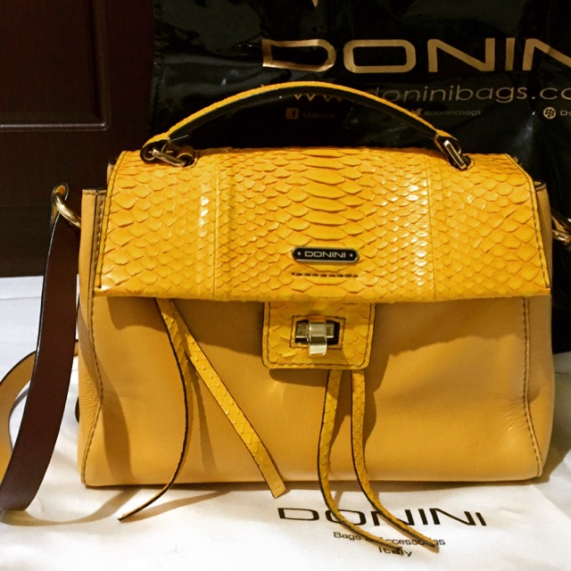 Tas Donini Ori Roma Kuning Preloved