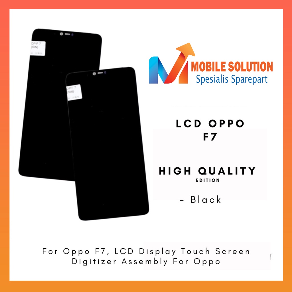 Grosir LCD Oppo F7 ORIGINAL 100% Fullset Touchscreen - Parts Kompatibel Dengan Produk Oppo Garansi 1 Bulan + Packing / Bubbel
