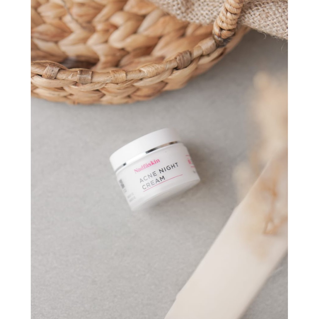[NEW PACKAGING] Acne Night Cream 15gr &quot;Nadfaskin&quot;