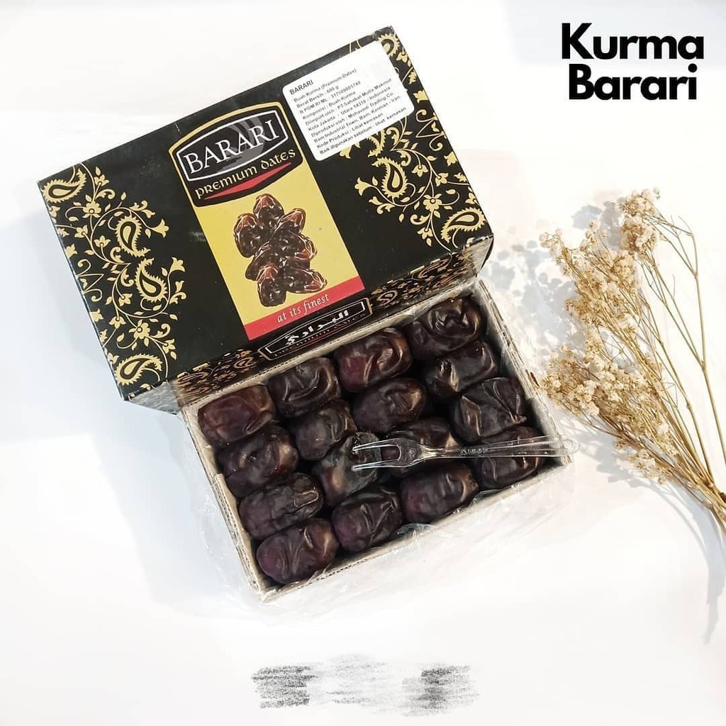 

Kurma ANGGUR BAM BARARI 550 gr Kurma MADU PREMIUM