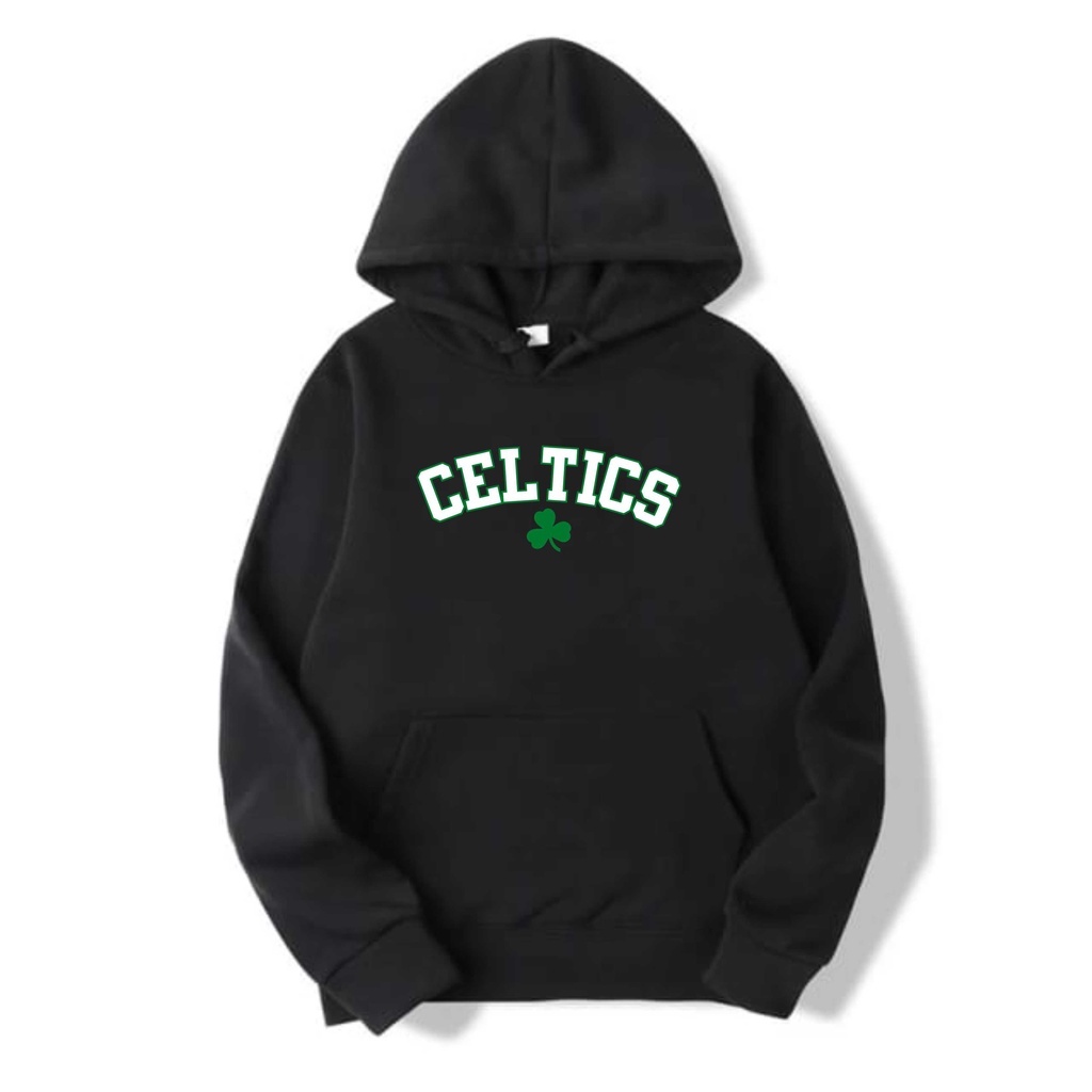 Celtics Jumper Hoodie II Celtics Sweater Hoodie II Sweter Oblong Topi Sz M - XL ( Pria &amp; Wanita / Anak &amp; Dewasa )