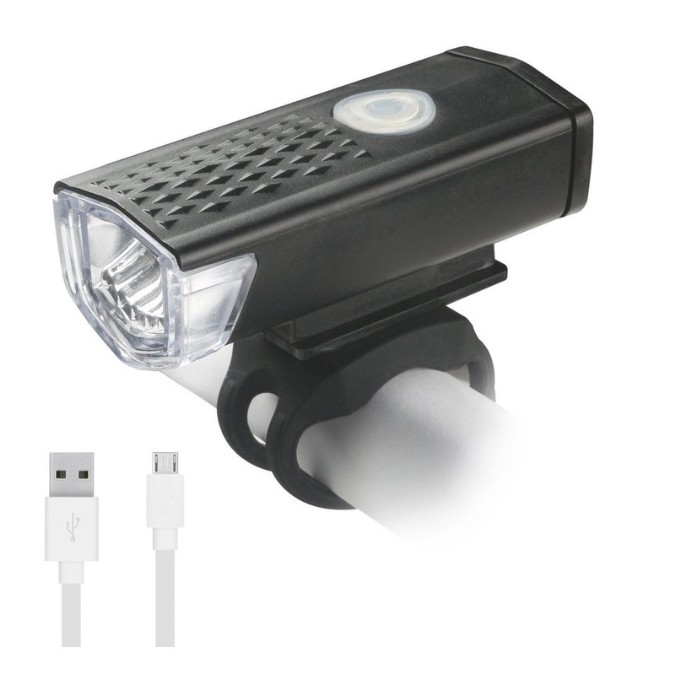 Lampu Depan Sepeda LED 300LM USB Charge - Lampu Sepeda MTB - Waterproof