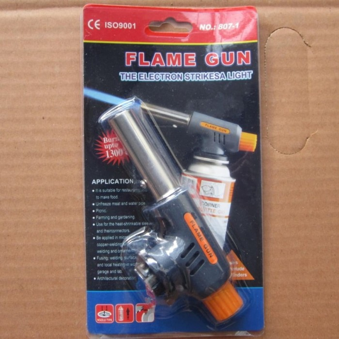 GOOD Kepala Tabung Gas Flame Gun Blow Torch Pemantik Pematik Keju Mozarella