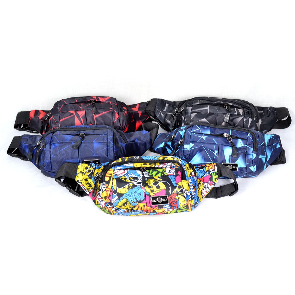 BAGCRUICERACC - Tas Selempang Waistbag Oval Keren 3221-2