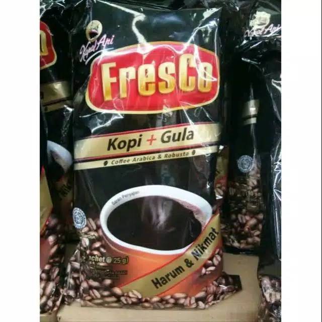 

Fresco kopi + gula kapal api