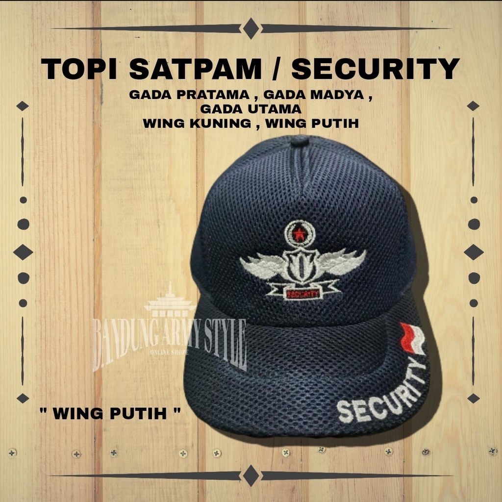 TOPI SECURITY MODEL BARU PDH PDL