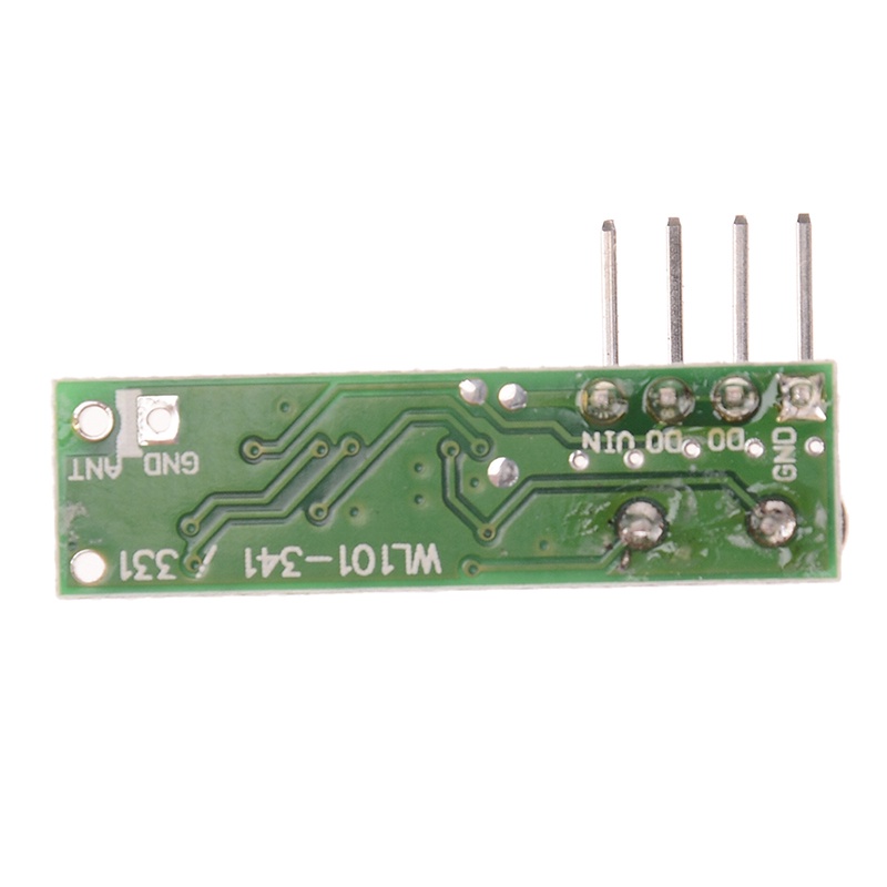 {LUCKID}RF module 433mhz superheterodyne receiver and transmitter kit for arduino