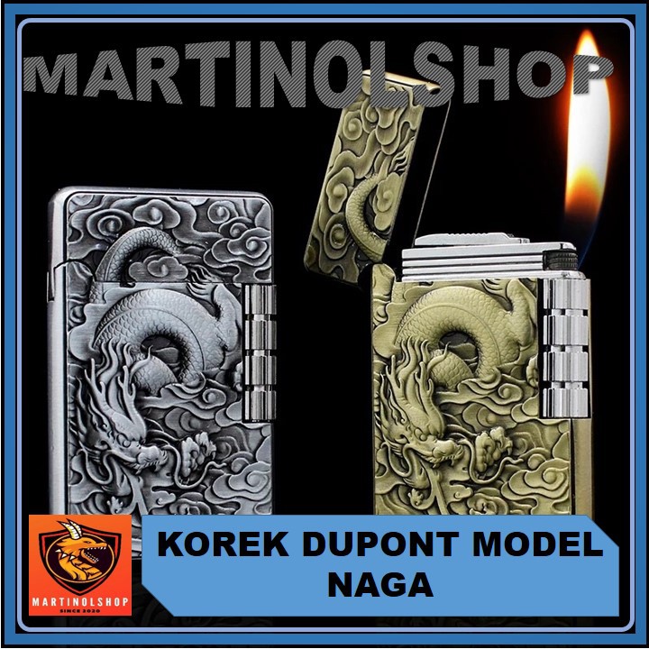 KOREK API UNIK ANTIK DUPONT MOTIF NAGA MOTIF TIMBUL KOREK