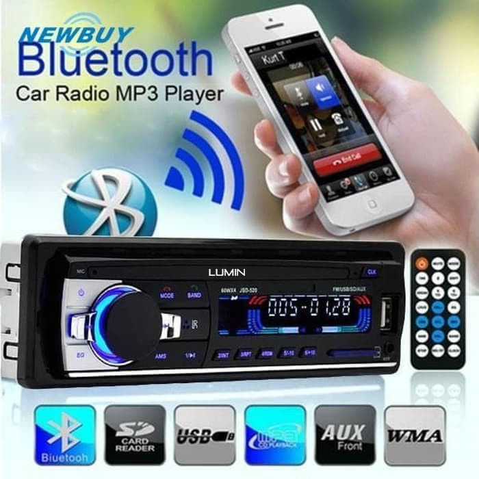 Lumin JSD Head Unit Single Din Stereo Radio FM