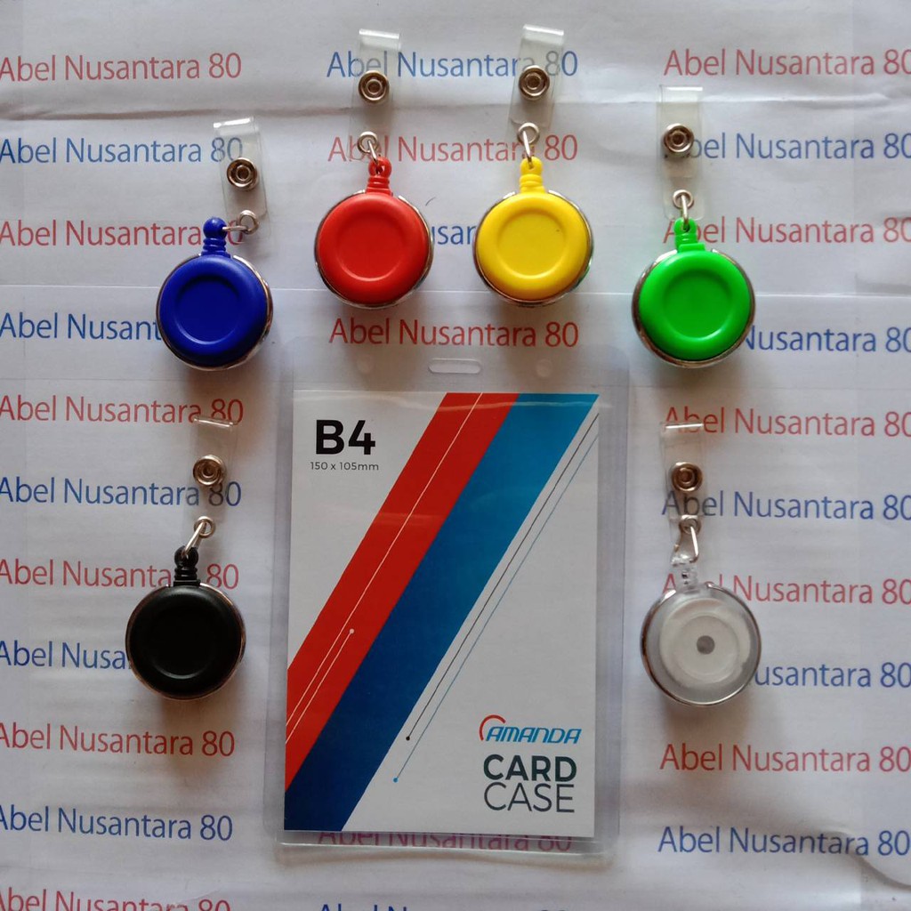 

Paket Card Case B4 dengan YoYo ID Putar Beragam Warna
