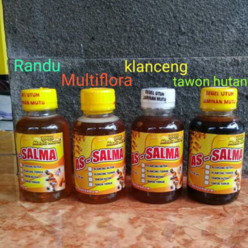 madu klanceng & madu tawon