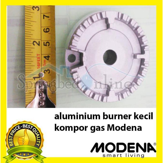 Aluminium Burner Kecil Sparepart Aksesoris Kompor Gas Tanam Modena