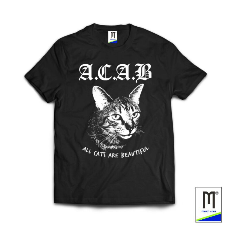 tshirt band acab kaos premium kaos murah