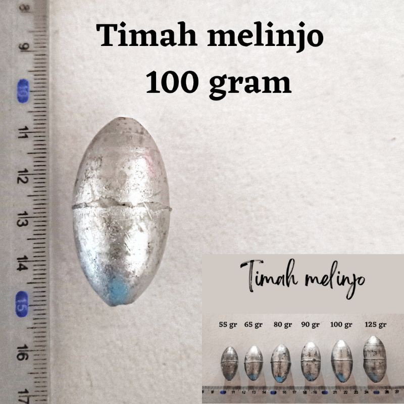 TIMAH PANCING 100 GRAM | TIMAH PEMBERAT LAUT 1 ons