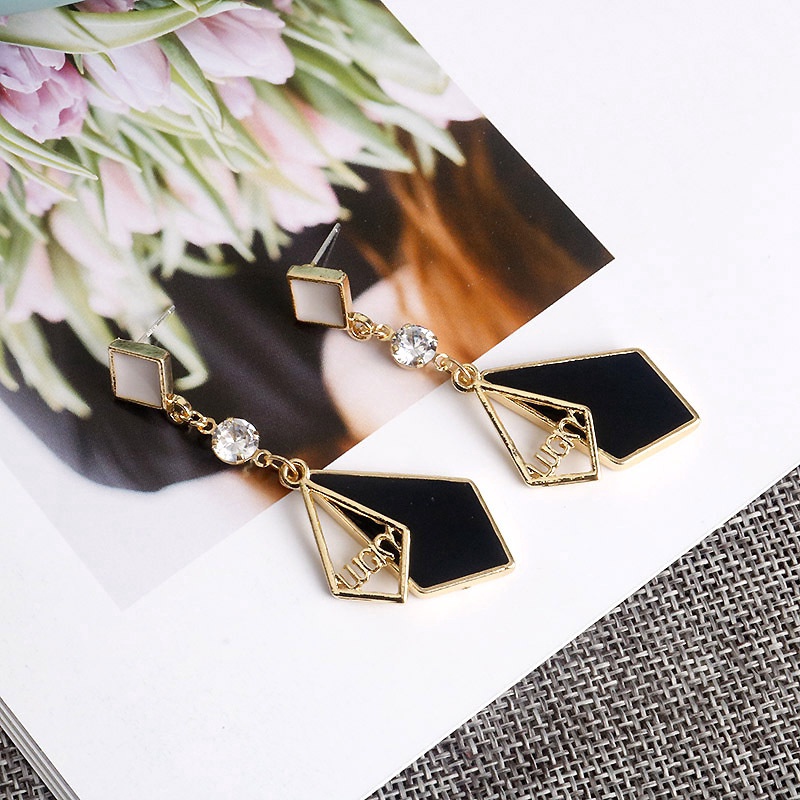 Anting Panjang Bahan 925 Silver Untuk Wanita