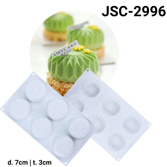 

JSC-2996 CETAKAN SILIKON COKLAT PUDDING CREAM MOUSSE CAKE ORIGAMI HEMAT