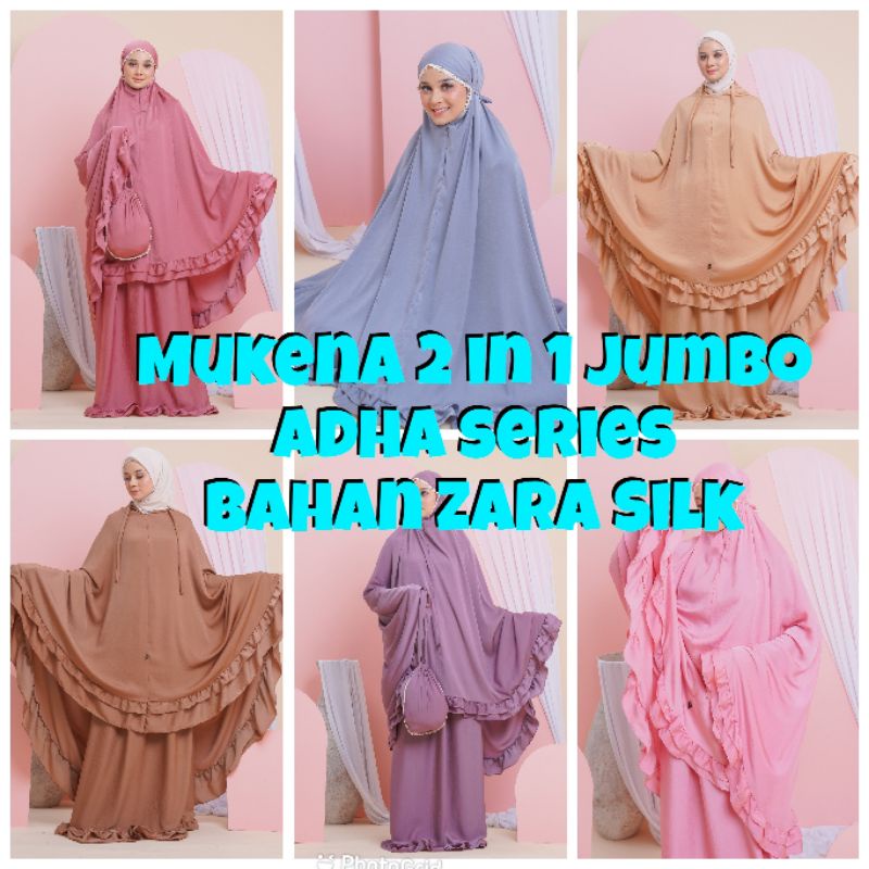 MUKENA/PRAYER SET ADHA SERIES BY ARMII.ID ZARA SILK