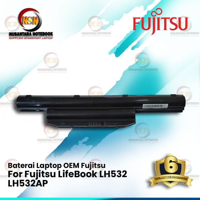 Baterai Laptop Fujitsu LifeBook LH532 LH532AP OEM