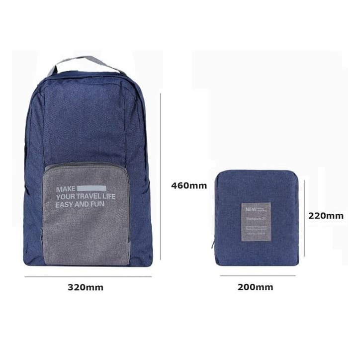 TT1104 tas travel lipat tas ransel lipat ransel lipat ransel backpack