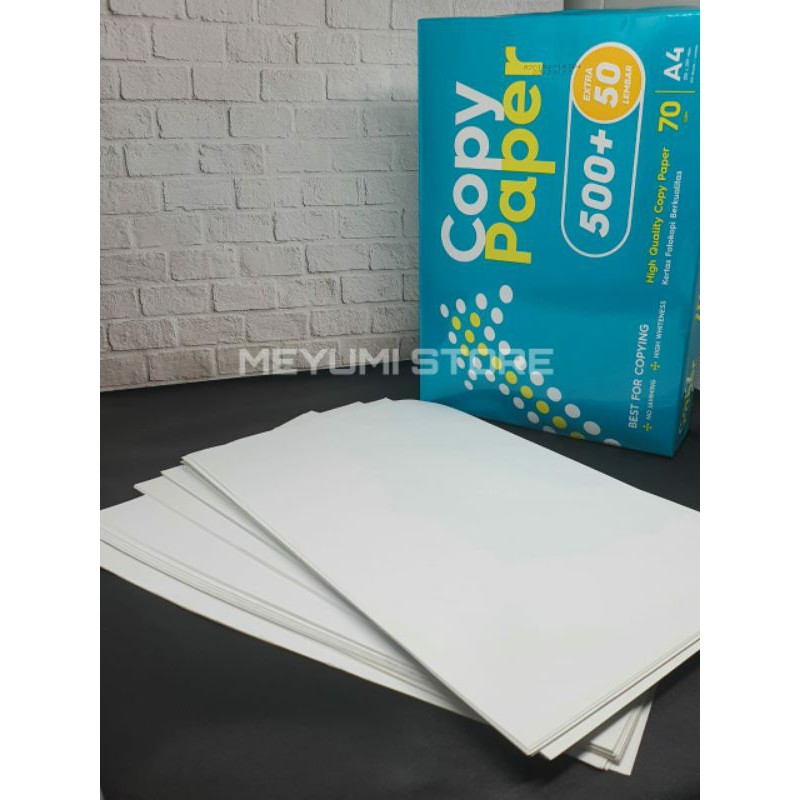 

Jual ecer 100 lembar Kertas HVS A4 70 Gram Office Paper Print