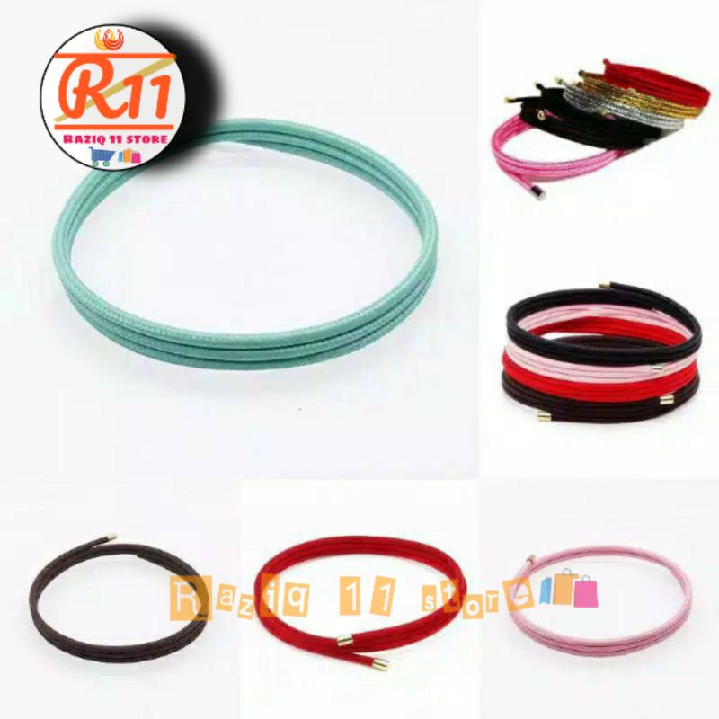 Gelang Magnet Lilit Gelang Tali Lucky Rope