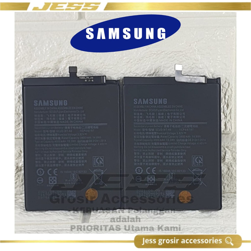 Baterai Battery Original Samsung Galaxy A21 &amp; A215 &amp; SM-A215U &amp; A20S &amp; A207 &amp; SM-A207F &amp; A10S &amp; A107 &amp; SM-A107F Kode Batre SCUD-WT-N6