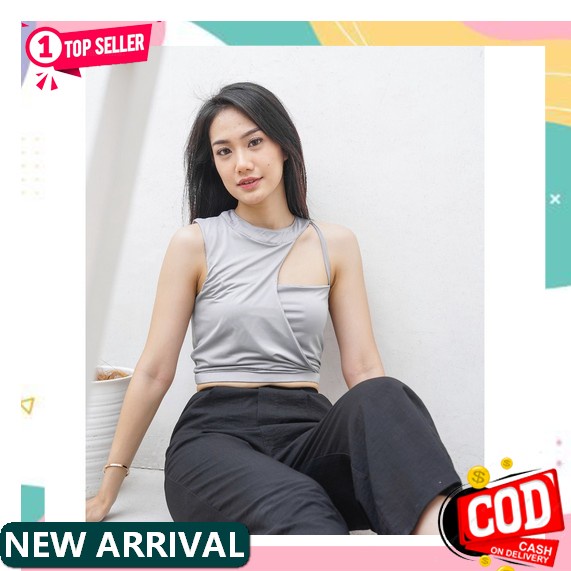 Ysm Tanktop Bra Sport Gym Sexy Korea 6428 Bra Olahraga Fitness Push Up Bh Wanita Tanpa Kawat Import 