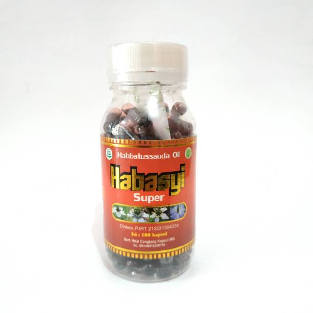 Minyak Habbatussauda 100 Kapsul | Habasy Super  100 | Habasy Oil