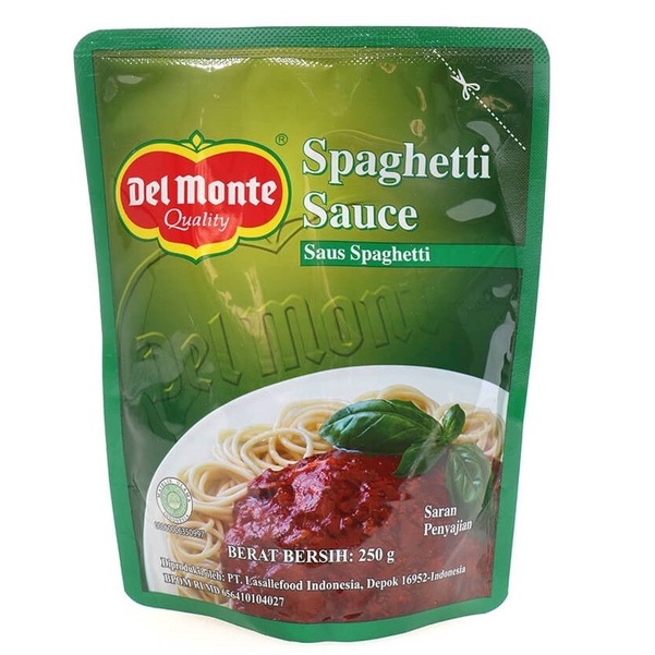 

Delmonte Spaghetti Sauce 250gr Del Monte Saus Spagethii