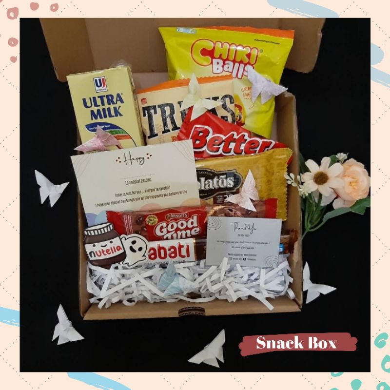 

Snack Box•Hampers•Hadiah•Kado S