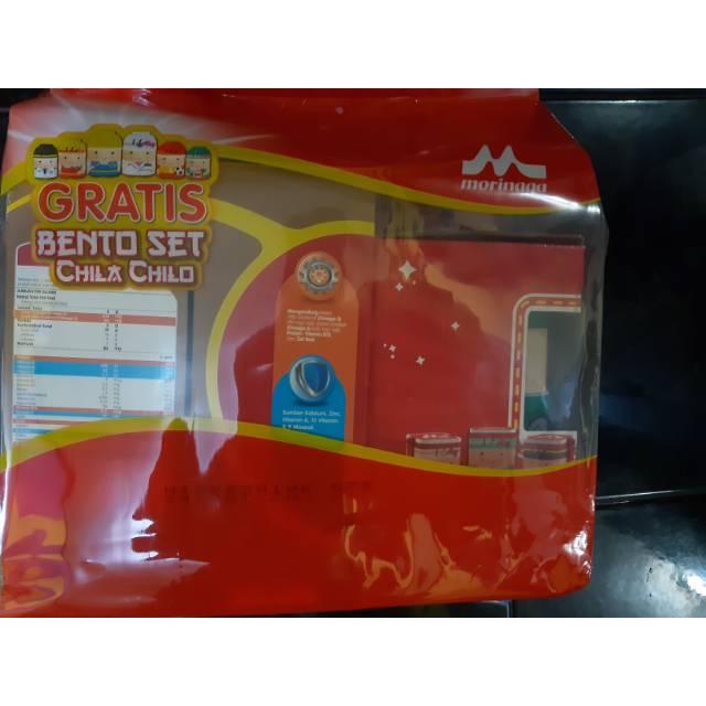 Morinaga chilkid gold paket bento set 1600gr