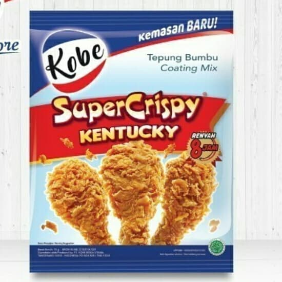 

MURAH Tepung Kobe Bumbu Kentucky Super Crispy 75 Gram