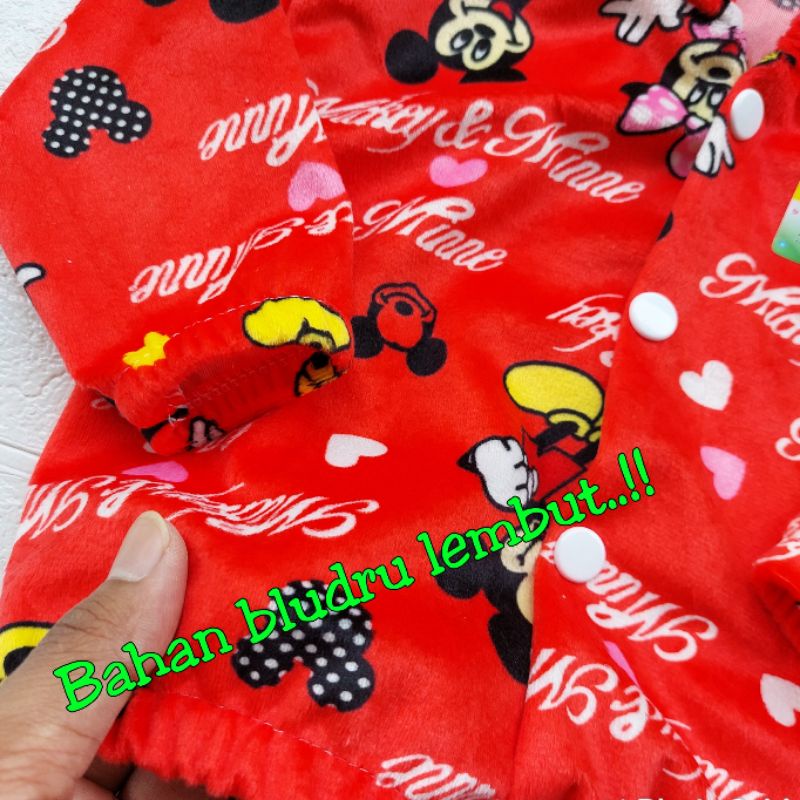 Jaket bayi Halus Motif