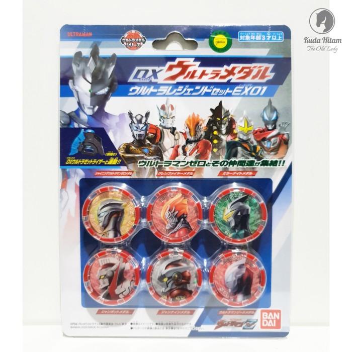 Bandai Ultraman Z Dx Ultra Medal Medals Ultra Legend Set Ex 01 Ex01