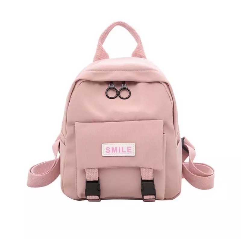 SANSURBAGS RANSEL MINI WANITA STYLISH SMILE KEAMINI  - Backpack Fashion Wanita