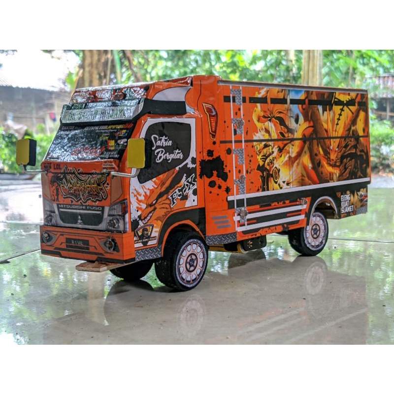 Miniatur truk oleng/miniatur truk kayu/miniatur onepice/miniatur truk murah/miniatur truk remot control dan miniatur bus remot control