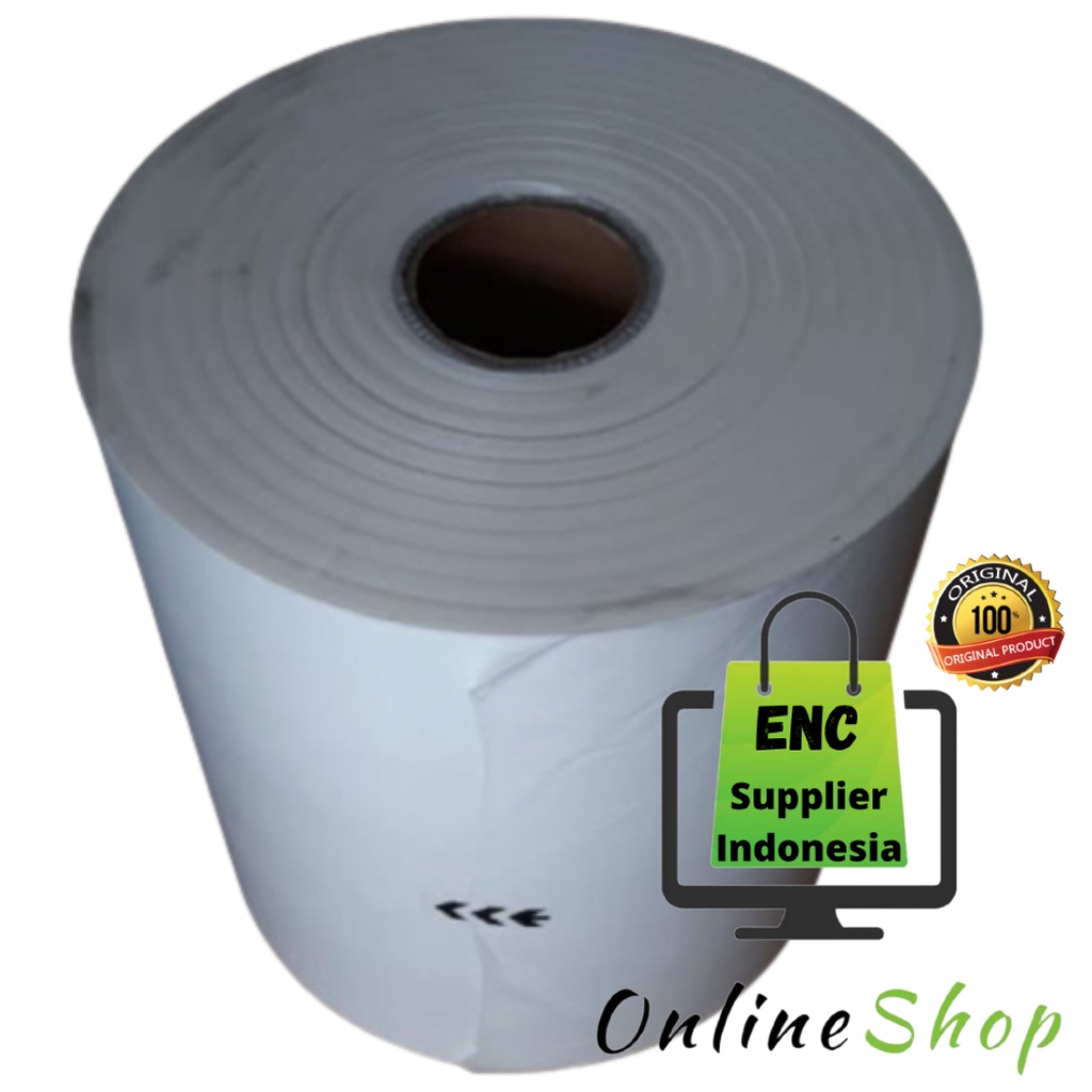 

fuji glossy 260mmx18micx3600m 1 gulung besar 15.5 kg plastik laminating hot thermal panas termal roll 260 mm x 18 mic x 3600 m per rol
