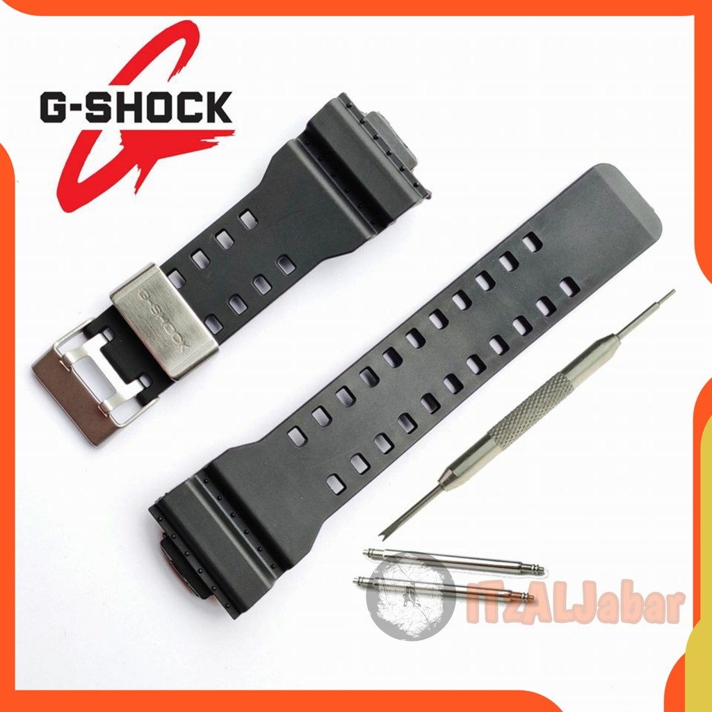 Tali jam tangan Casio GShock G shock rubber strap Premium